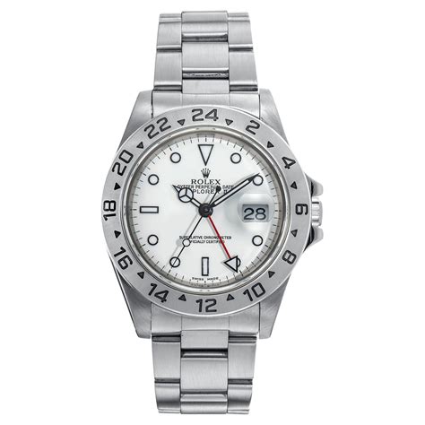 rolex explorer 2 16570 quadrante bianco indici